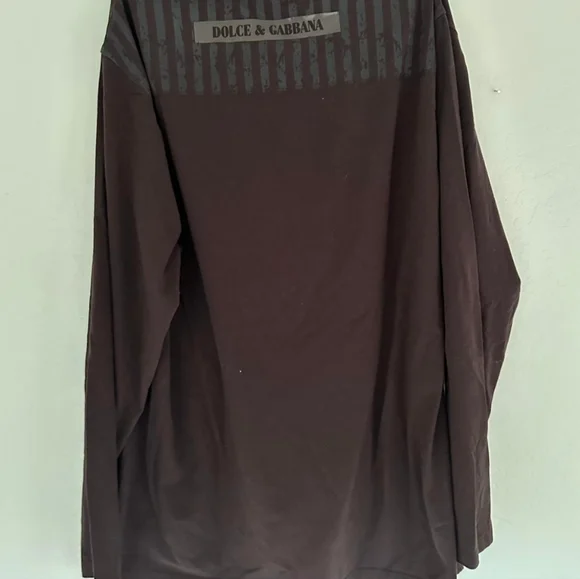 COPY - Dolce & Gabbana Long sleeve vintage xxl brown